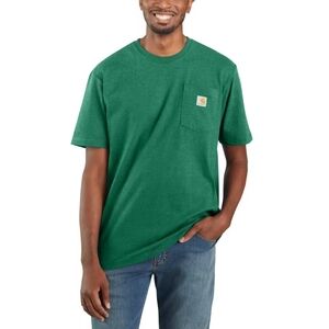 NWT Carhartt Men's Emerald Green Iconic K87 Short Sleeve Tee